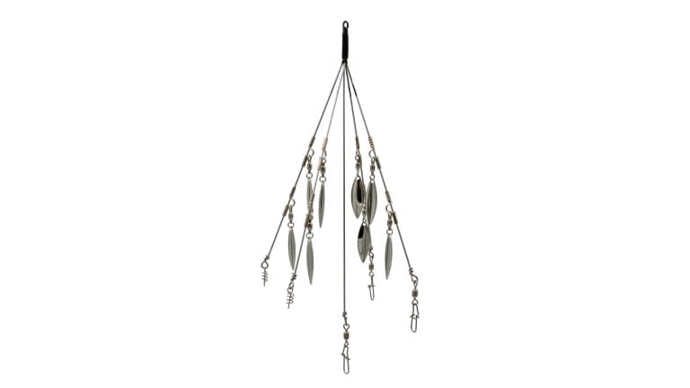 Anglers King Big Pod 8 Blade Umbrella Rigs - 10P-MG-7DLT(T)