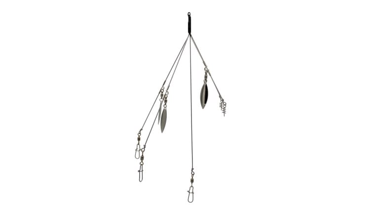 Anglers King Big Pod 4 Blade Umbrella Rigs - 5P-LG-7DL