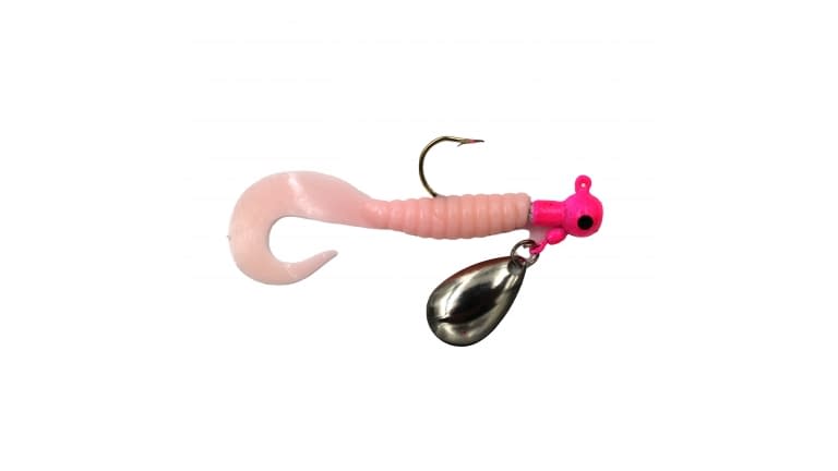 Anglers King Panfish Jig Curl Tail - PNK