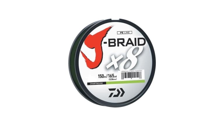Daiwa J Braid 8 Strand 300yd - JB8U20-300CH