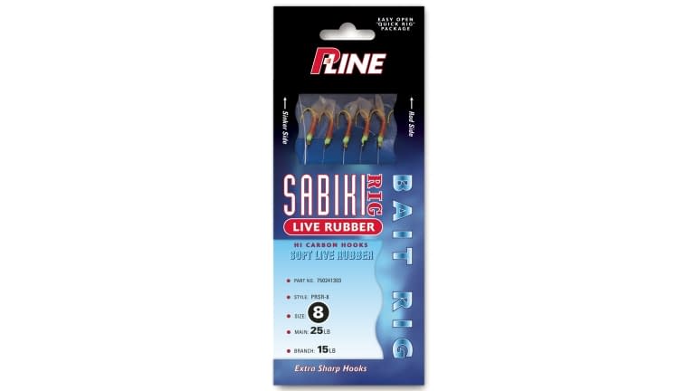 P-Line Sabiki Rig Live Rubber