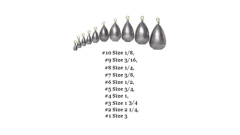 Water Gremlin Dipsey Swivel Sinkers - shot 2