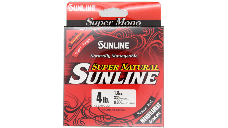 Sunline Super Natural Monofilament 330yd - 63758742