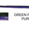 Roboworm Straight Tail Worm - Style: Green Pumpkin Purple