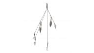 Anglers King Big Pod 4 Blade Umbrella Rigs - 5P-LG-7DL - Thumbnail