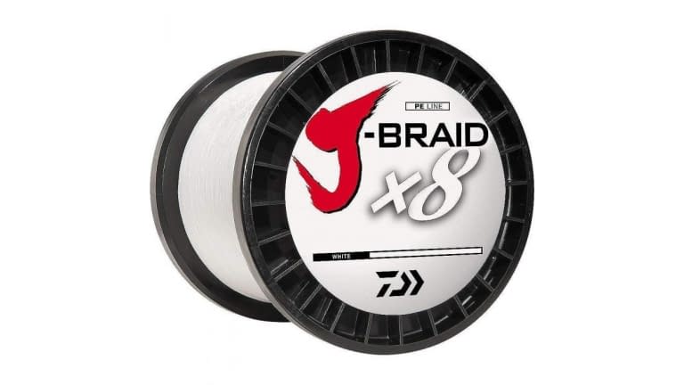 Daiwa J Braid 8 Strand Bulk Spools - JB8U100-3000WH